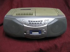 Sony CFD-S26 AM/FM Radio Cassette CD Mega Bass Boombox Tested serviced Working
