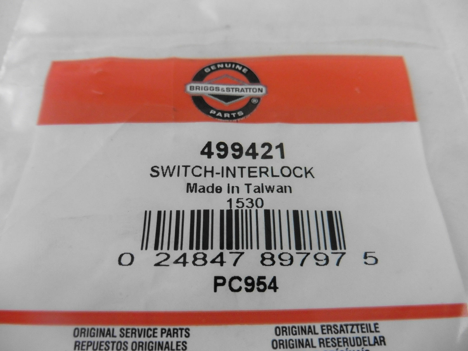 Briggs & Stratton Kontaktschalter Schalter Mikroschalter 499421 