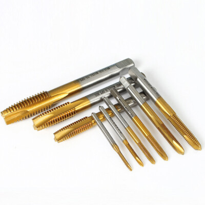 Gewindebohrer Gewindeschneider Einschnittgewindebohrer M2-M12 HSSG/HSSE/TIN
