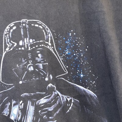 Vintage 1996 Darth Vader I Want You T-Shirt Star Wars SZ XL Single 