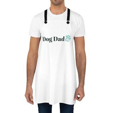 Dog Dad Apron, Pet Lovers Gift, Dog Owner Accessory, Father's Day