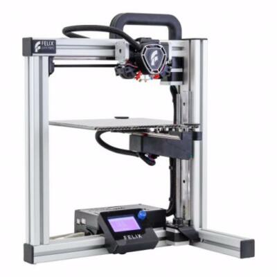 Felix Tec 4.1 Dual Extruder FDM 3D-Drucker - Zum Selbermachen Kit - schwarz - Brandneu in Verpackung