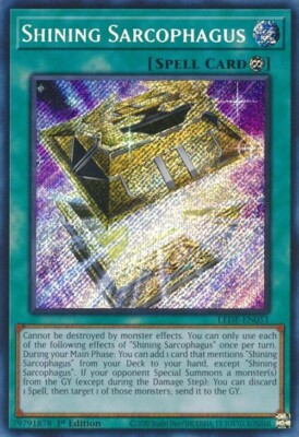 yugioh sarcophagus deck Yugioh Complete Shining Sarcophagus Deck! Gandora-G Future Sile! **HOT** +  Bonus