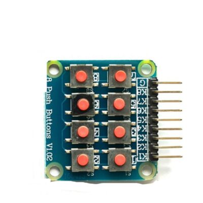 set of 1 2 * 4 switch matrix keyboard microcontroller key button independent