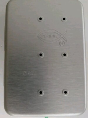 PERRINE フライボックス フライ付き PERRINE パーリン アルミ製フライボックス 完成ドライフライ
