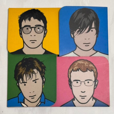 Blur: The Best Of 2LP - 2000年 Europeレコード Blur 2000 The Best Of - Taiwan Limited Edition 12 Track Promo CD