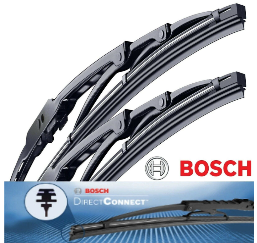 Set 2PCS BOSCH Windshield Wiper Blades Direct Connect Front 21