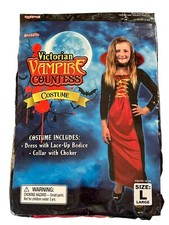 Kangaroo Victorian Vampire Countess Costume Youth Large 12-14 Halloween Dress Up