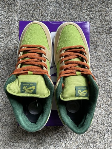 Size:12 Nike SB Dunk Low Pro Escargot FQ7585-200 In Hand - Afbeelding 5 van 14