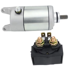 Starter & Relay for Kawasaki Brute Force 750 4X4i KVF750 2005-2007 21163-1320