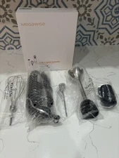 MegaWise Pro Titanium Reinforced 3-in-1 Immersion Hand Blender Powerful NEW!