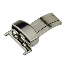 316L Stainless Steel Deployant Clasp Buckle For Watch Strap Band 14 16 18 20mm