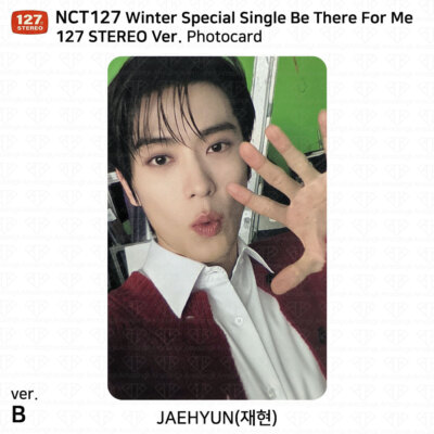 NCT 127 Winter Special Single Be There For Me Official Photocard