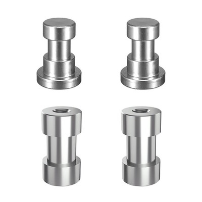 3/8'' to 1/4'' Screw Adapter Tripod Mount Converter Screw - 4 Packs