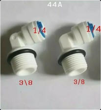2 x male Elbow with O ring - drinks, Dispense, Ro Units, Brewery, Housing