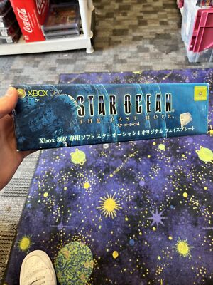 Official Xbox 360 Faceplate *Star Ocean The Last Hope* Microsoft XB