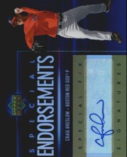 2006 UPPER DECK SPECIAL F/X SPECIAL ENDORSEMENTS ASSORTED SINGLES U-PICK