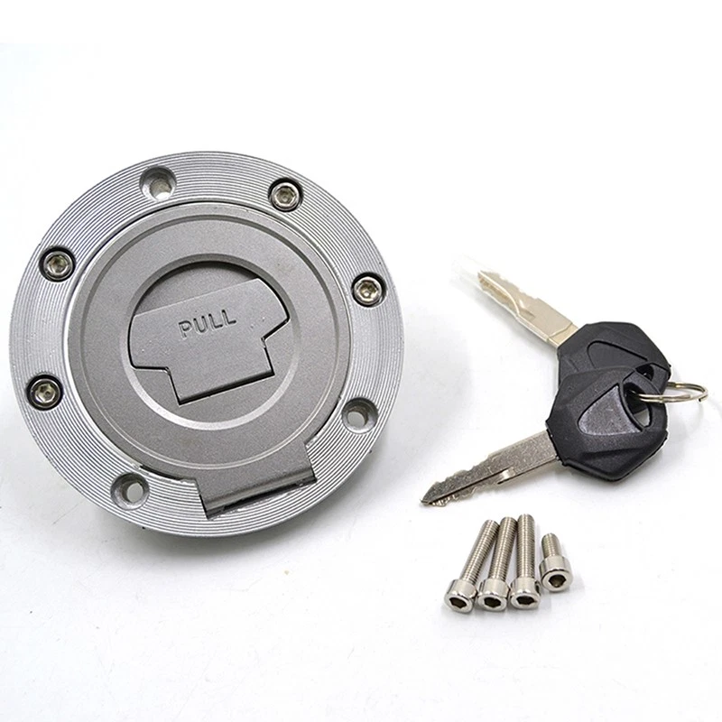 1x Fuel Gas Tank Cap and 2x Keys For Yamaha FJR1300 FJR1300A FJR1300A FJR1300ES Foto 2 de 4