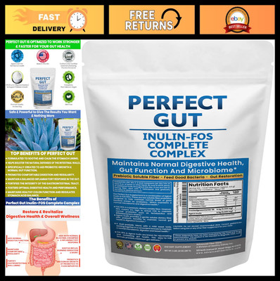 Prebiotic Inulin FOS Powder for Gut Health - 95% Agave Fiber, Digestive Support