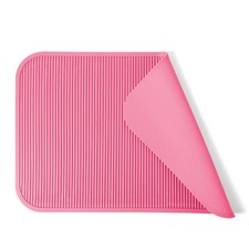 Pet Dog Cat Grooming Table Bathing NonSlip Padded Mat Pink 57 cm/22.44 Inch