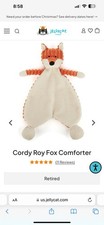Jellycat Cordy Roy Fox Comforter NWT Retired