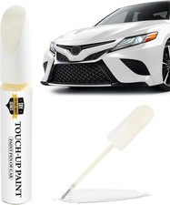 White Car Touch Up Paint Pen for Scratch Repair, Car Accessories Color: White