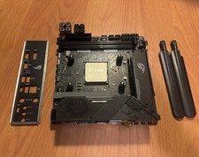 PC Parts Bundle ASUS ROG Strix B550-I, Ryzen 5 5600x CPU, AIO Liquid Cooler