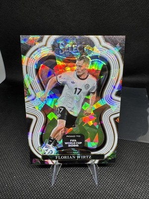 Panini Select RTWC 2026 Florian Wirtz Germany #102 White Cracked Ice  /129