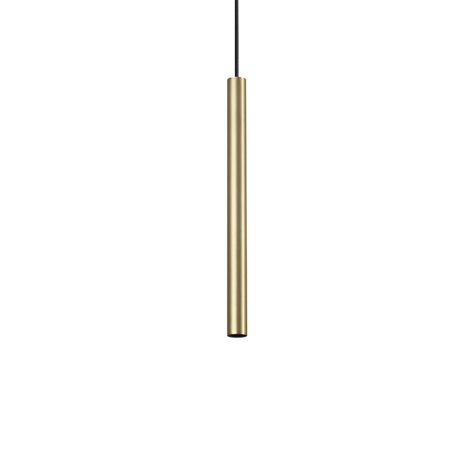 Lampadario Moderno Ideal Lux Ultrathin Ottone Sat SP D040 Sospensione