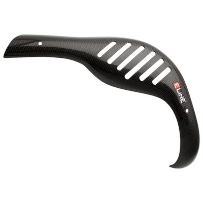 E Line Head Pipe Heat Shield Stock MHS25023