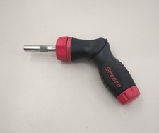 Snap-on SGDMRCE44 Ratcheting Five-Position Soft Grip Screwdriver  [Sold as is]