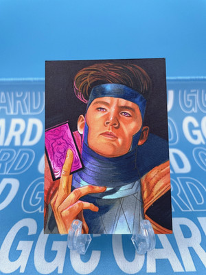 【Glod Card】GGC Studio Marvel Gambit Artist Hand Drawn Auto Sketch Card 1/1