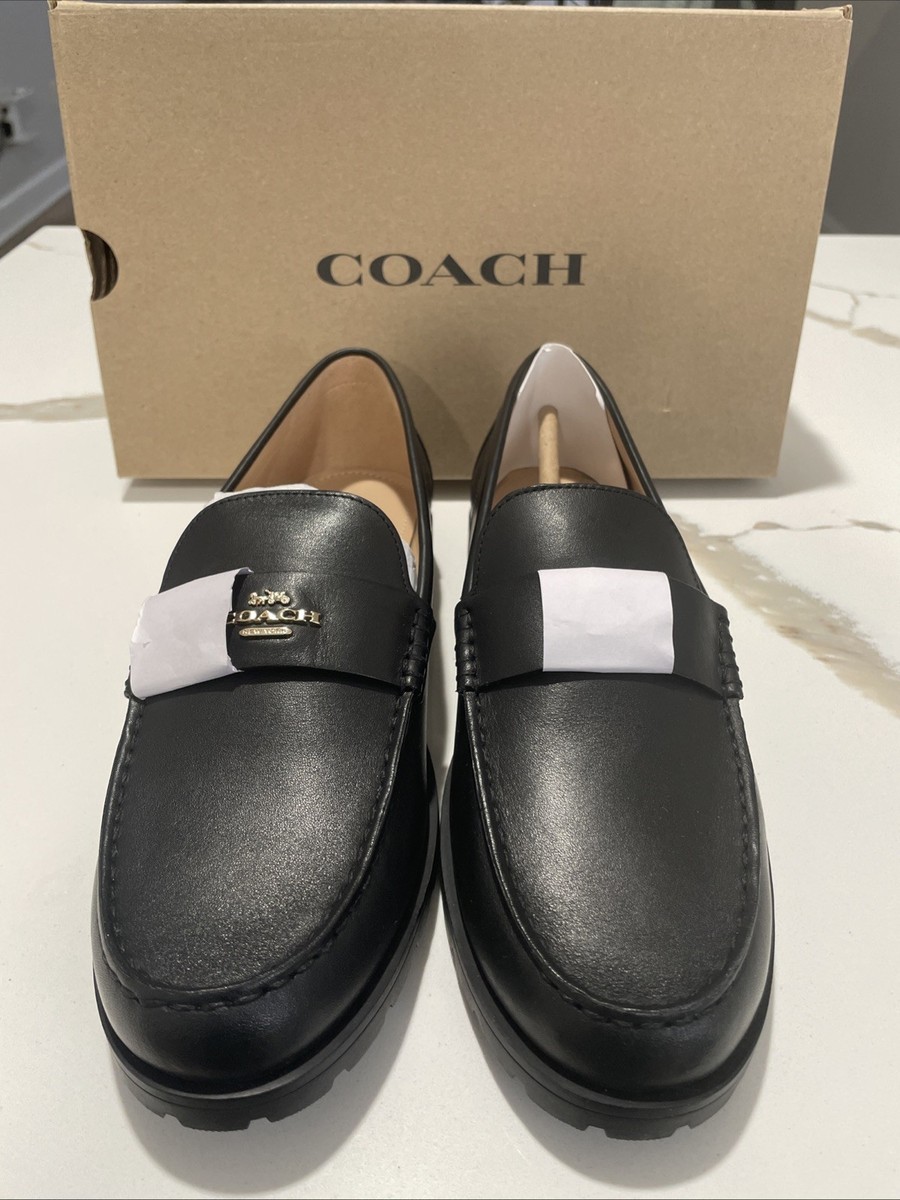 NWT COACH Janie Loafer Black Size Men's Size 9 Slip On | eBay