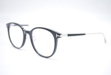 NEW TOM FORD TF 5644-D-B 001 BLACK BLUE BLOCK AUTHENTIC EYEGLASSES FRAMES 52-20
