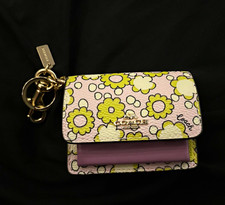 Rare Coach Floral Mini Klare Bag Charm Green ...