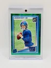 2025 Panini Donruss Optic Rated Rookie Jaxson Dart #273 Green Hyper Prizm (RC)