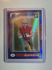 2024 Donruss Optic Purple Shock Jalen McMillan RC #239