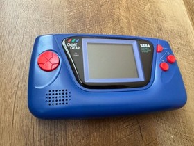 SEGA Game Gear Handheld System - Recapped, IPS Screen, OEM Blue