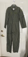 Summer Flyers Coveralls Mens 34R CWU-27/P Fire Res 100 Aramid 8415-01-043-8384