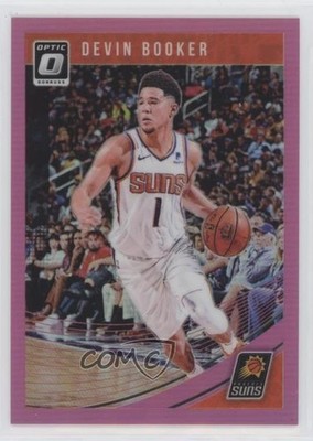2018-19 Panini Donruss Optic Pink Prizm 12/25 Devin Booker #119 m9g