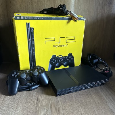 PlayStation 2 PS2 Slim Boxed Konsole Bundle SCPH-70003 - PAL - getestet funktioniert