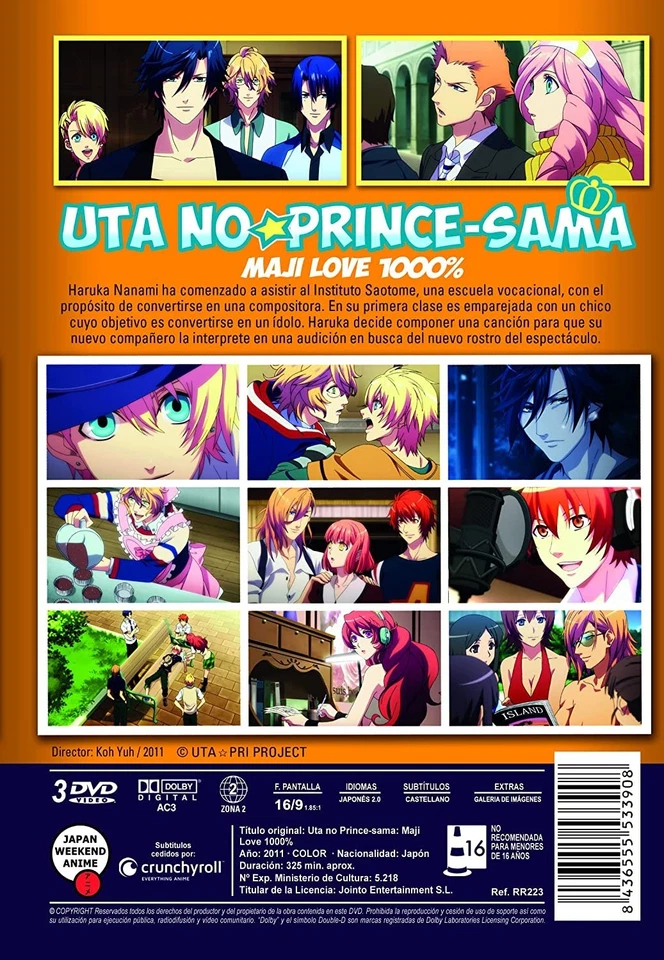 Uta No Prince-Sama - Maji lLove 1000% [DVD] - Bild 2 von 3