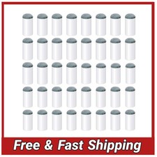 40pcs Slip On Pool Cue Tips, 2 Sizes Billiard Cue Tips Slip-On Cue Tip Pool Cue