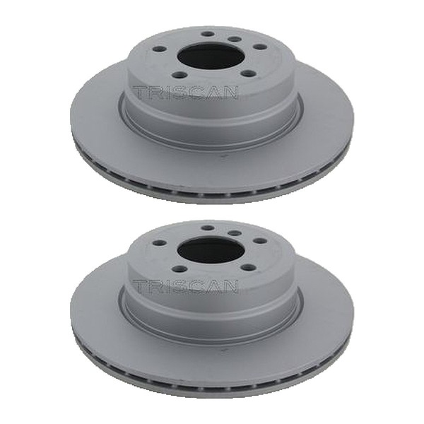 2 Bremsscheiben BelüFtet Ø 320 Mm Triscan Bremsen-Expertise FüR U.A. BMW X5-image