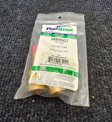 (QTY 2) Prostar PRS45V27: 17 Series TIG Medium Difusor Gas Lens