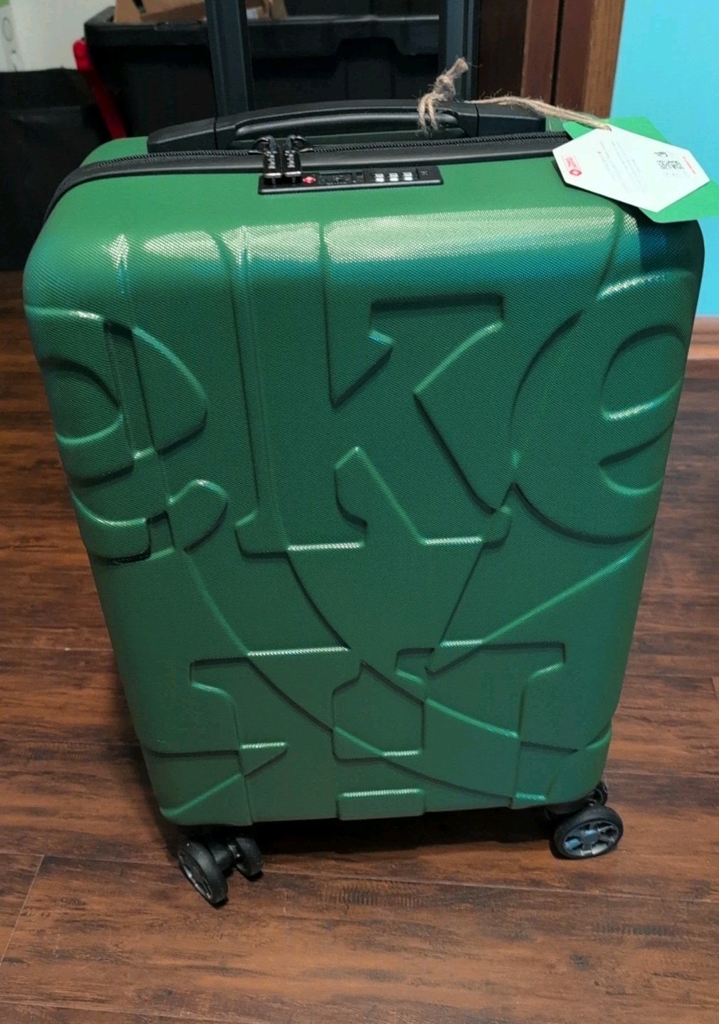 Heineken Beer Branded Carry On Suitcase Travel Sentry - Rare - NWT