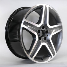 MERCEDES GLE AMG 20" DIAMOND CUT ALLOY WHEEL RIM 9J ET57 A1664012002 GENUINE X1