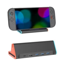 for Switch 2 Projection Expansion Dock Converts HDMI Signals 4K UHD Output =