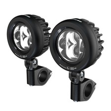 Oxford 4K Auxiliary Motorbike Motorcycle Lights Black - 4480 Lumens