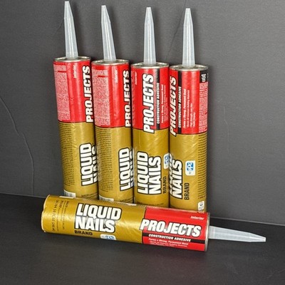 5x Liquid Nails Projects Interior Construction Adhesive 10oz LN-704 New Lot 
